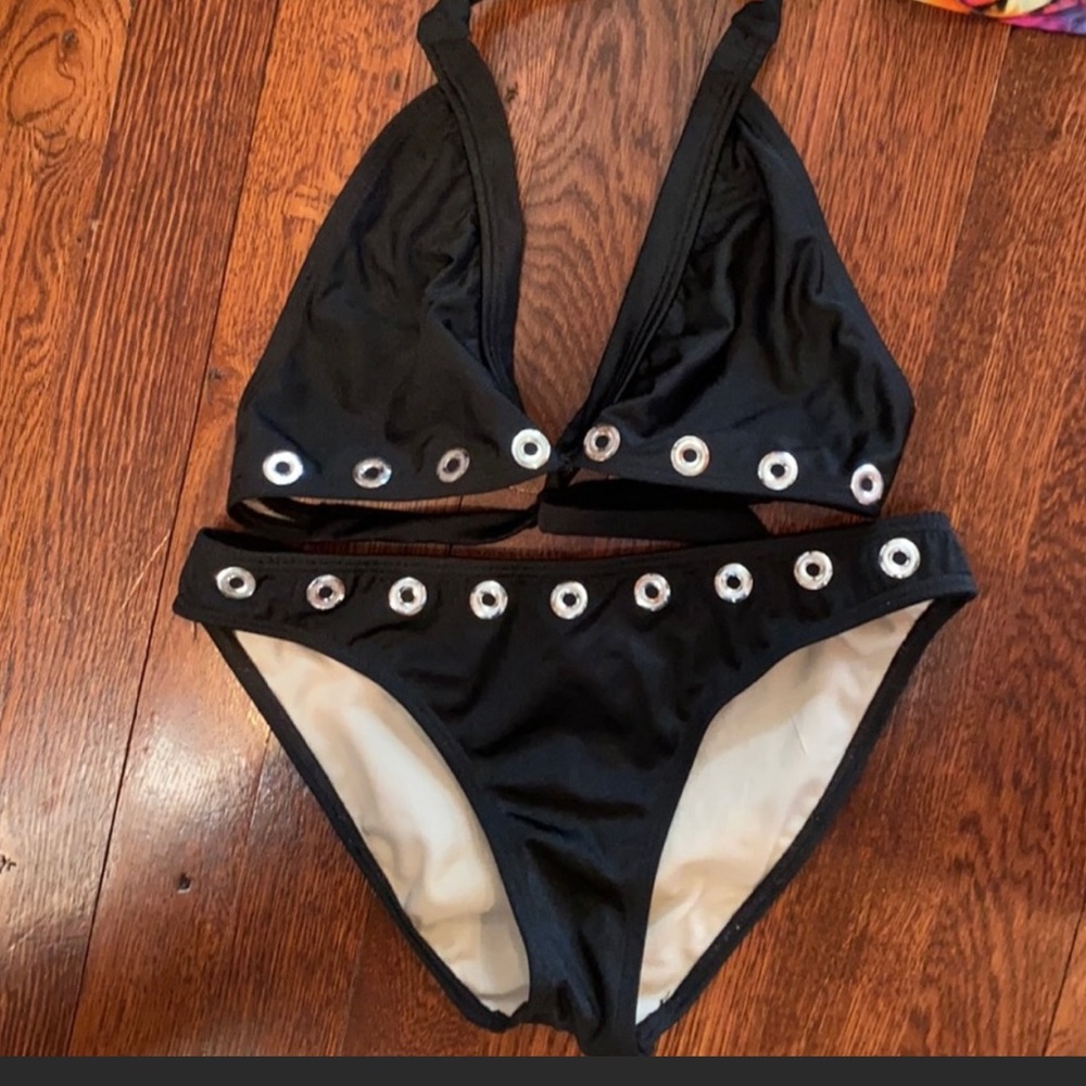 Black bathing suit